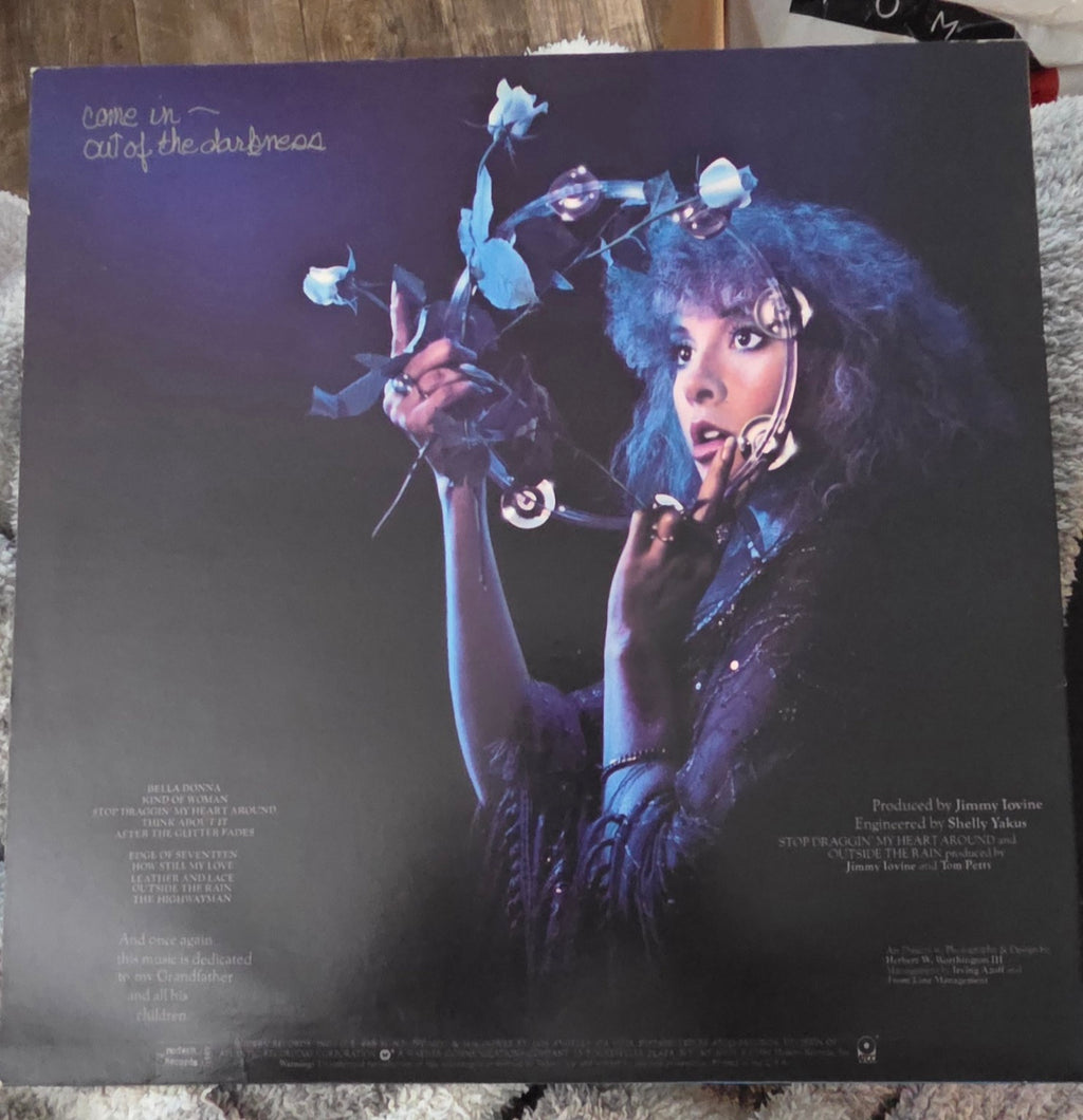 Stevie Nicks Bella Donna 1981 back cover